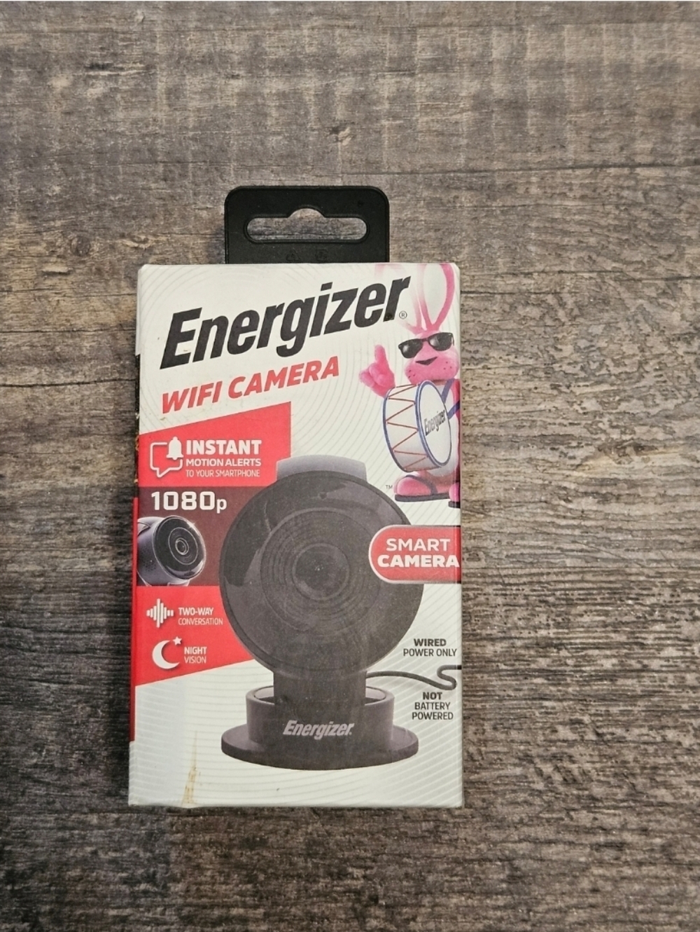 Energizer WIFI Smart Camera 1080P Instant Motion Alert...New